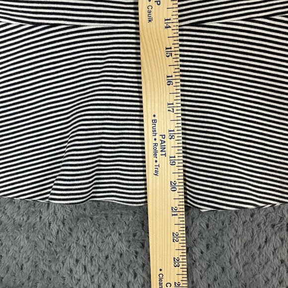 J. Crew Women's Peplum Top Sleeveless Striped Size XS Preppy Coastal Office - Picture 9 of 9